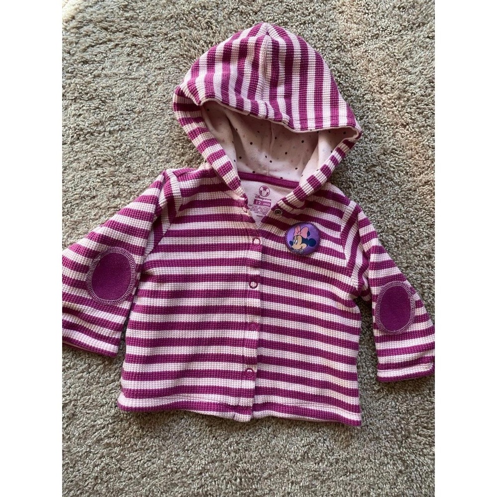 Disney Store Minnie Mouse Hoodie Sweatshirt 12 Month sku2